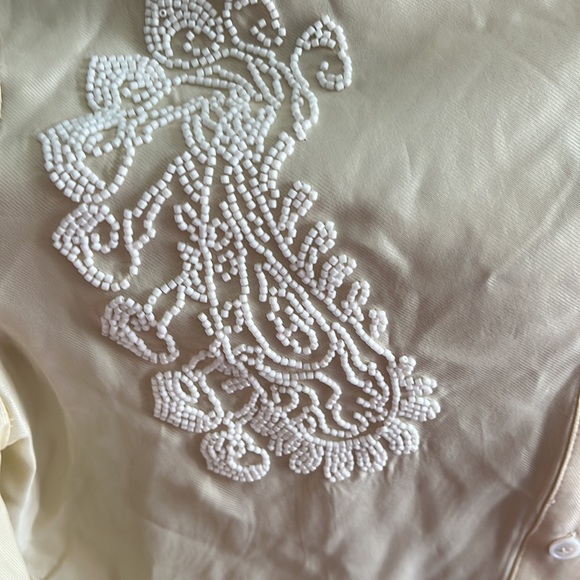 Zara Cupro Asymmetric blouse - Picture 5 of 6